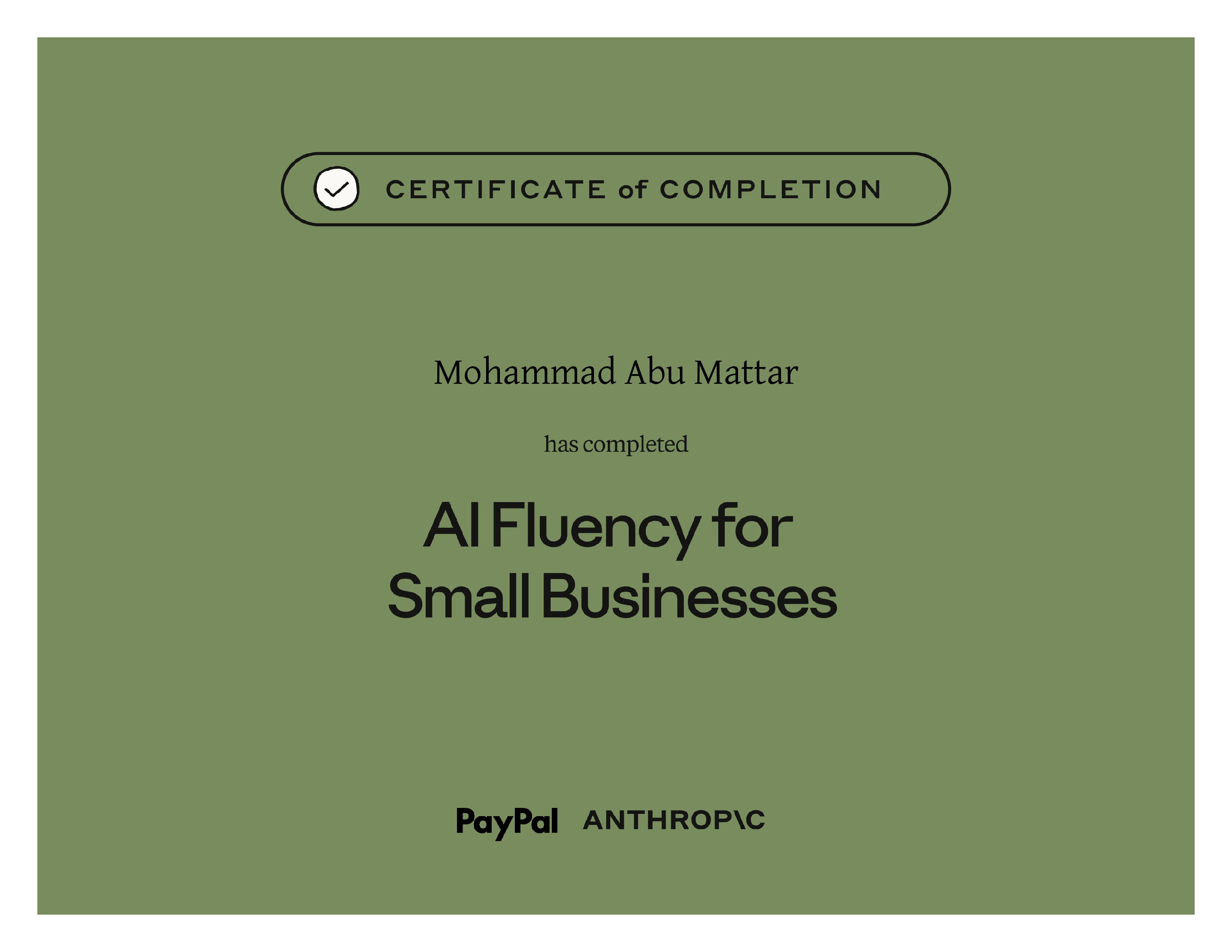 AI Fluency for Small Businesses